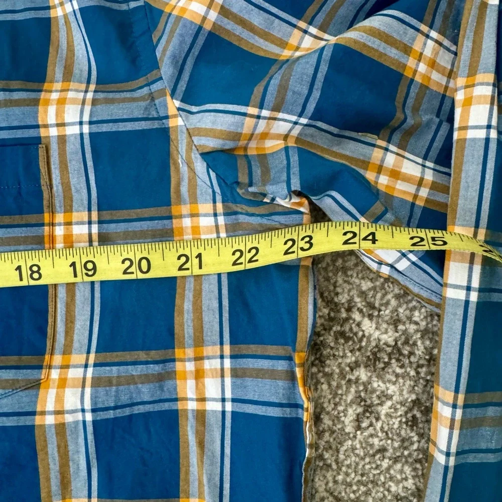 J.Crew Men’s Plaid Button-Down Shirt – NWT Size: XL